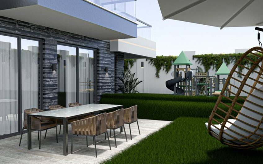Construction project in a wonderful location in the center of Alanya