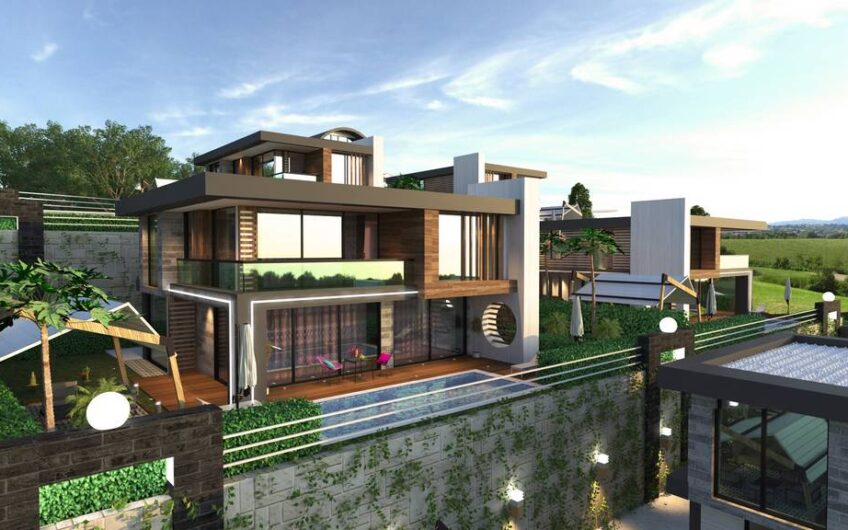Luxury villa complex project in Kargicak
