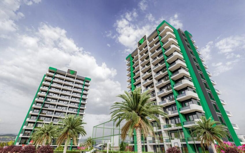 Luxury residential complex project Emerald Platinium in Mersin