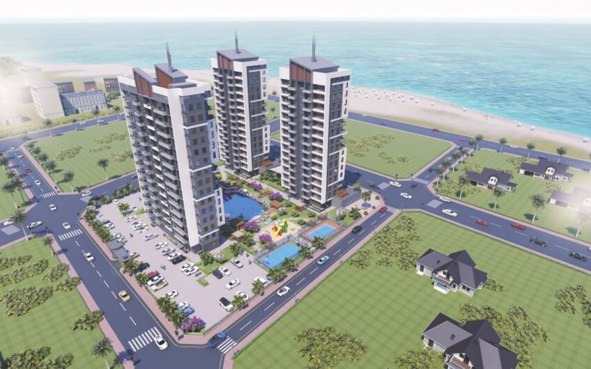 Construction of a new residential complex project in Mersin