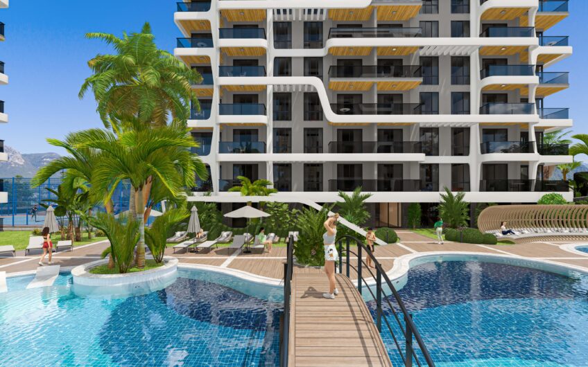 New residential project in Tosmur with the comfort of a five-star hotel