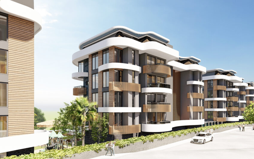 Luxury and high quality modern residential project in Kestel