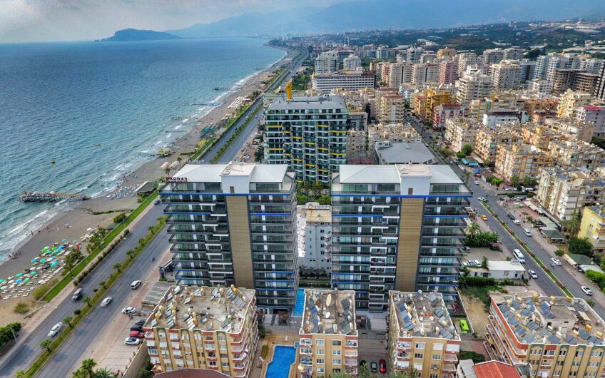 Excellent residential complex on the firstline of Mahmutlar