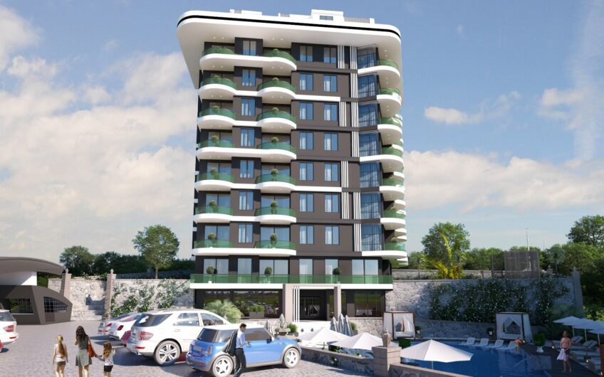 2 room apartment for sale from project in Avsallar