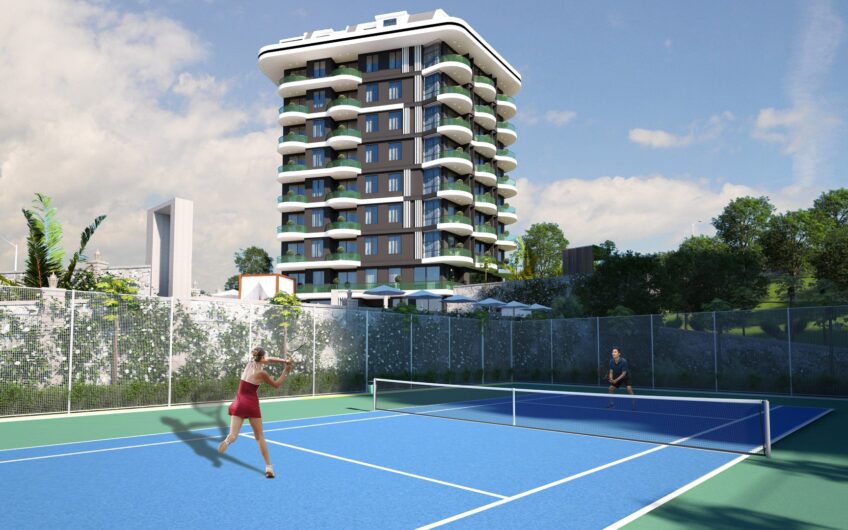 2 room apartment for sale from project in Avsallar