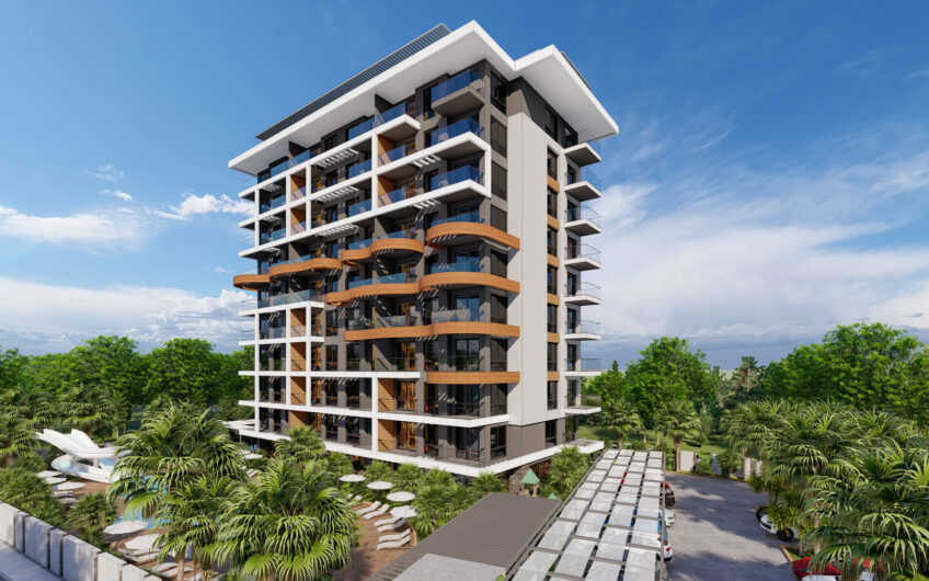 Modern and high quality new residential project in Avsallar