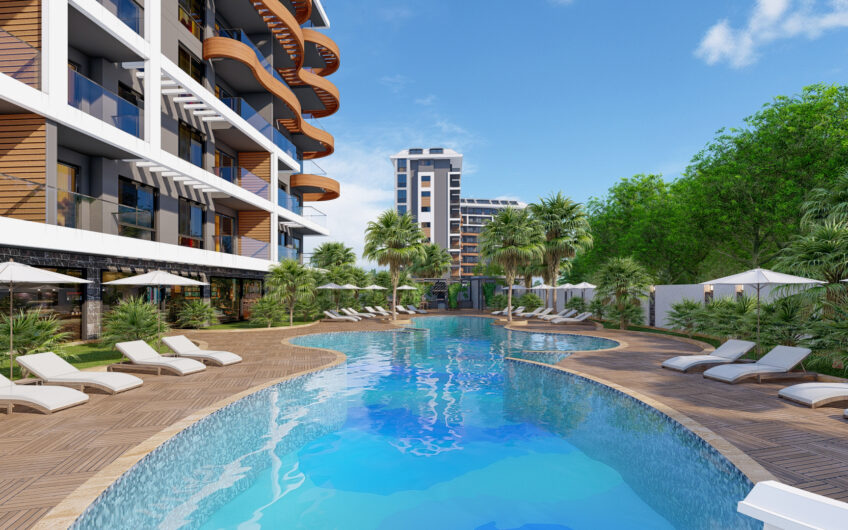 Modern and high quality new residential project in Avsallar