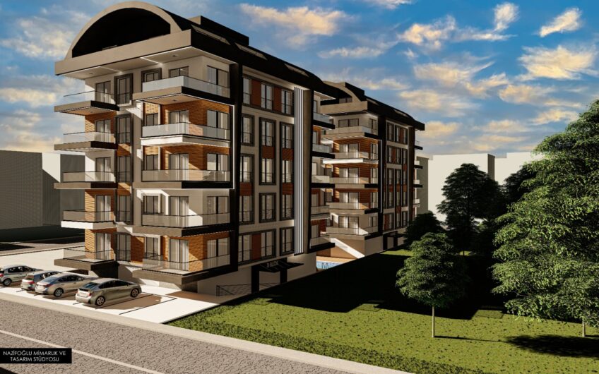 Neues Wohnkomplexprojekt in Mahmutlar