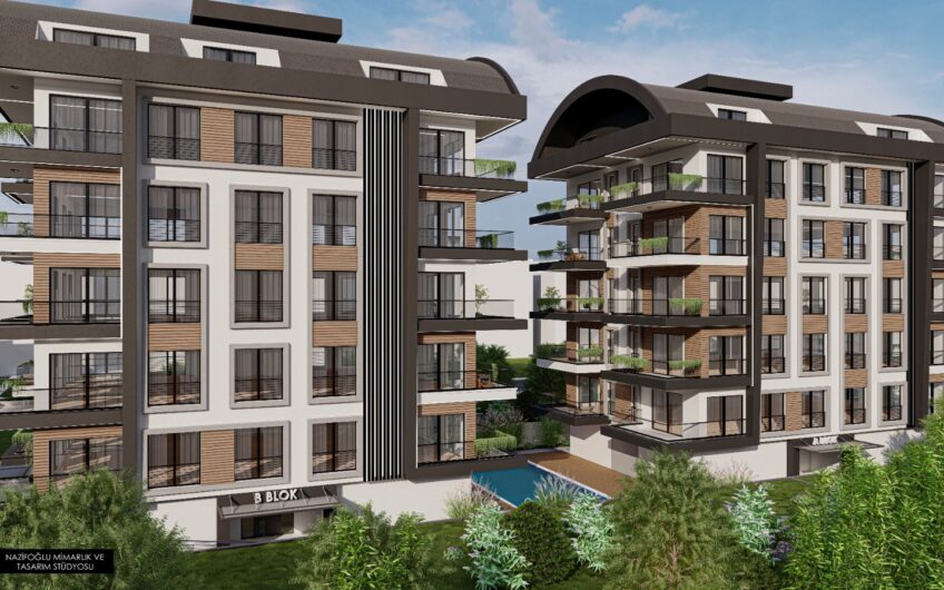 Проект нового жилого комплекса в Махмутларе