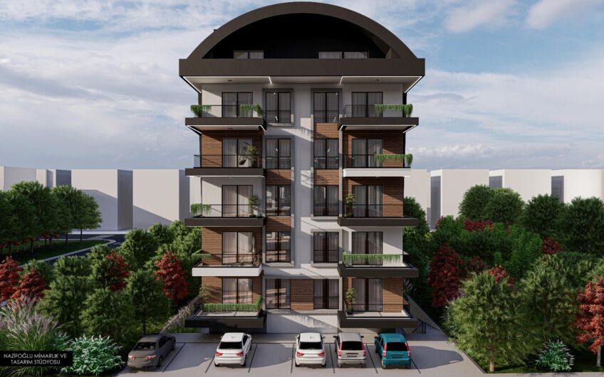 New residential complex project in Mahmutlar Sonas Sayar