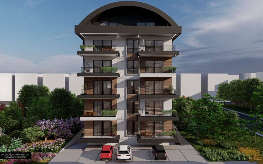 Проект нового жилого комплекса в Махмутларе Сонас Саяр