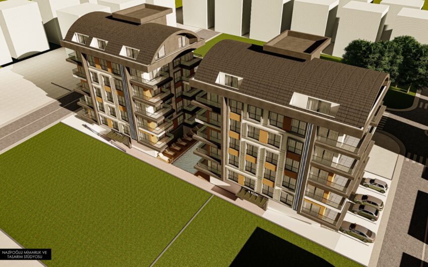 Neues Wohnkomplexprojekt in Mahmutlar