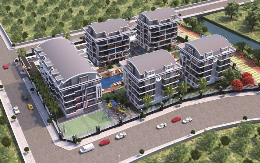 Modern residential complex suitable for residence permit in Oba
