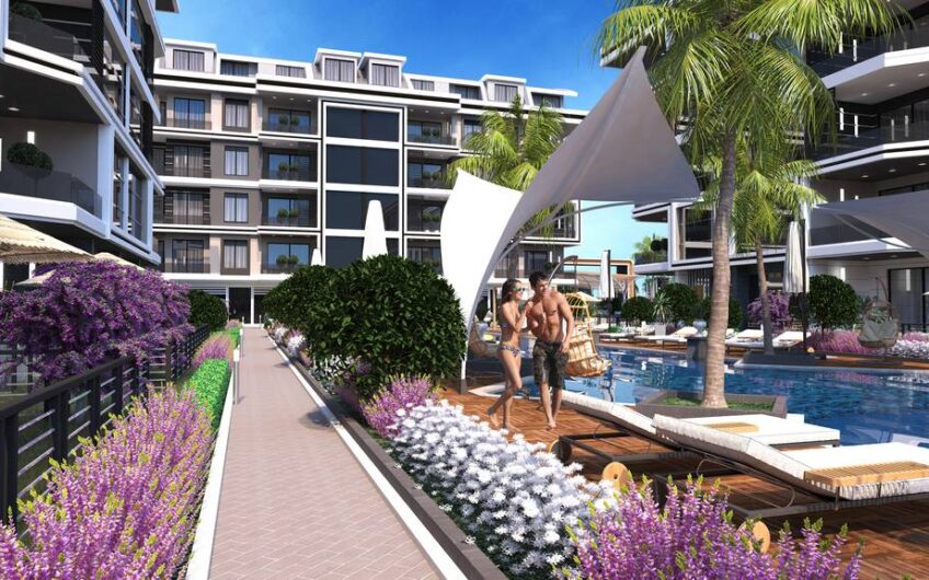 Modern residential complex suitable for residence permit in Oba