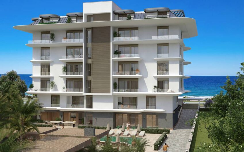 Luxury residential project at seafront in Kestel
