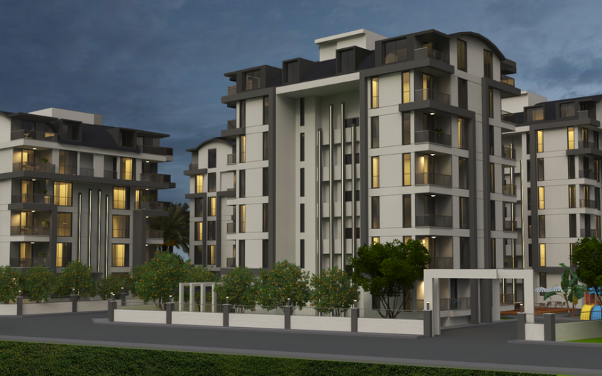 Modern and high quality residential complex in Gazipaşa