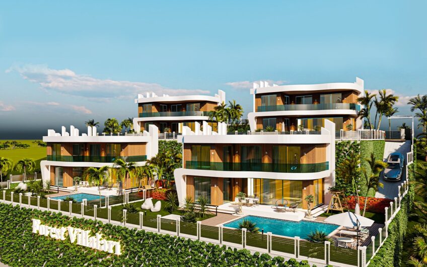 Forest Village New luxury villa project in Alanya Kızılcaşehir