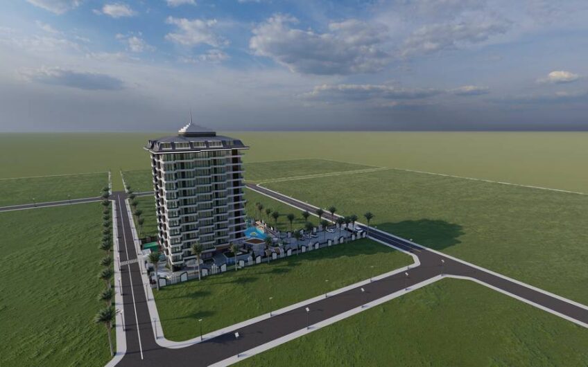 High quality residential project in Mahmutlar