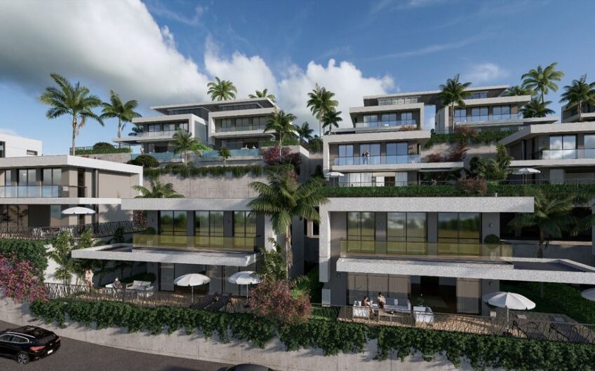 Le Jardin Villas Project by Gold City in Alanya Kargıcak