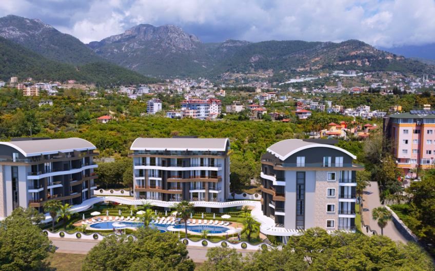 Oba Hills Residence Project in Alanya Oba