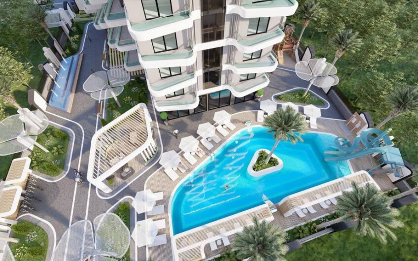 High quality residential project in Mahmutlar