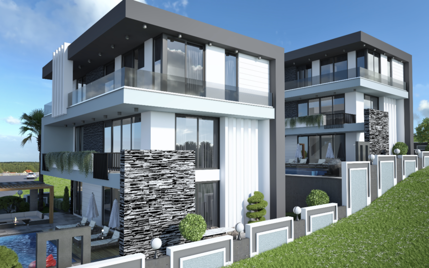 Luxury Villa Project Suitable for Citizenship in Kargicak