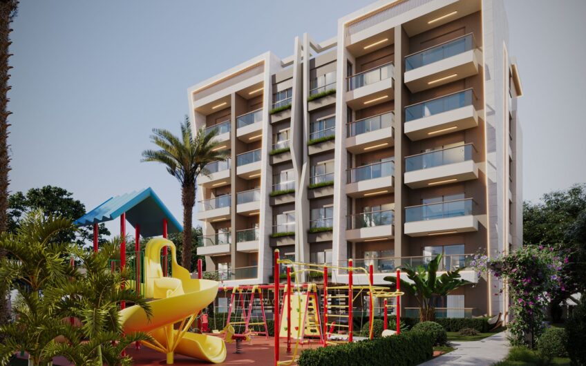 Modern residence project Sinema Life in Antalya Altıntaş