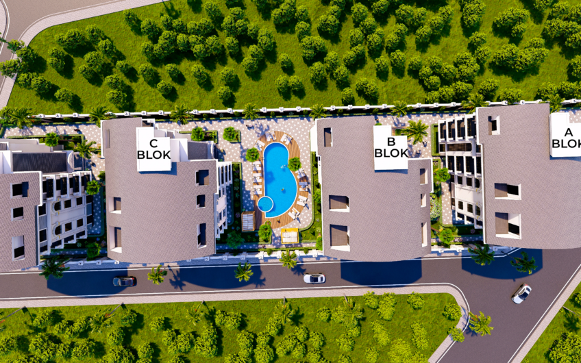 Oba’da Satılık Gold Residence Projesi