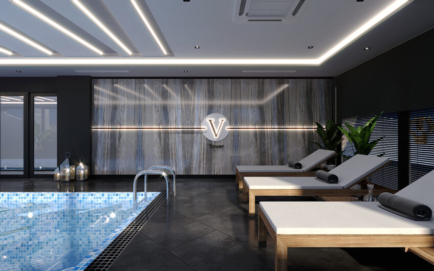 Volantis Tower new high quality and modern residential project in Mahmutlar