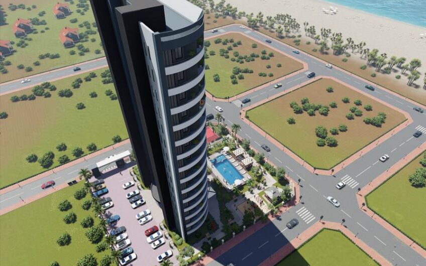 Emerald Riva modern residential project close to the sea in Mersin