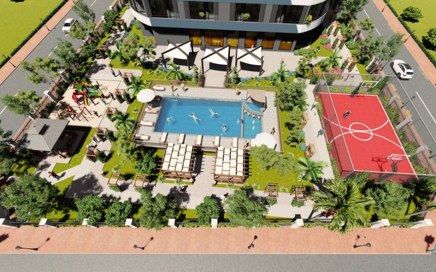 Emerald Riva modern residential project close to the sea in Mersin