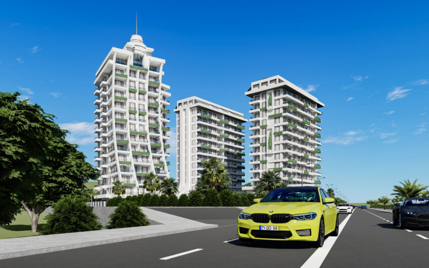 Новый проект Green Ocean Residence в Махмутларе