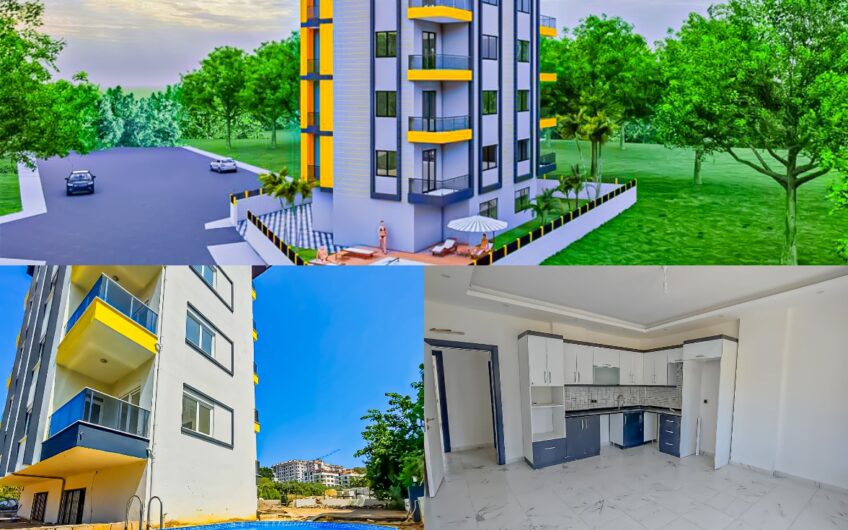 Zümrüt Apartments 2+1 Flat for Sale in Avsallar