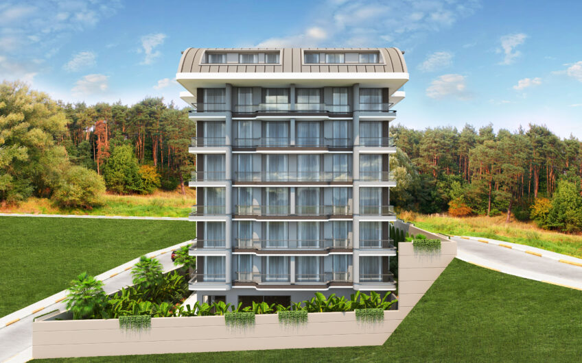 New project Avax Style among the sea and greenery in Demirtaş