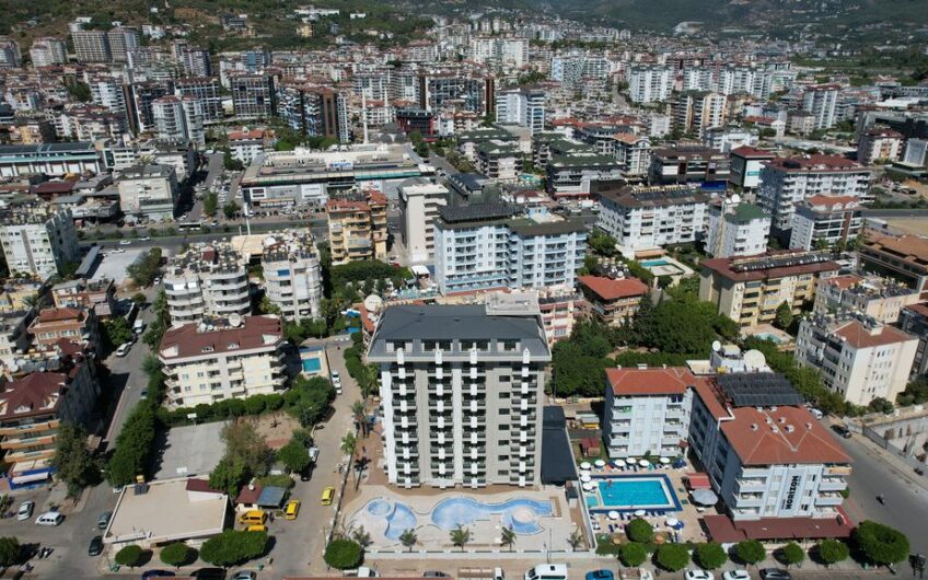 Best Home 41 Saga 2+1 Flat Suitable for Residence Permit in Alanya