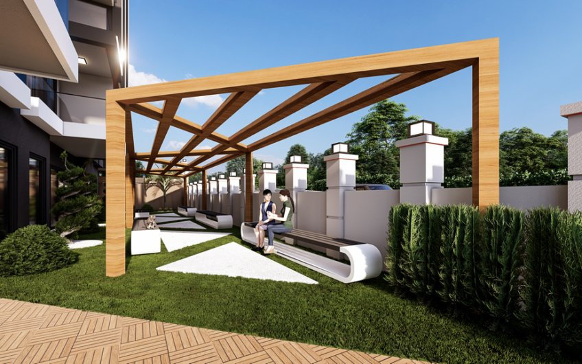 New modern project Sunlight Residence in Gazipaşa