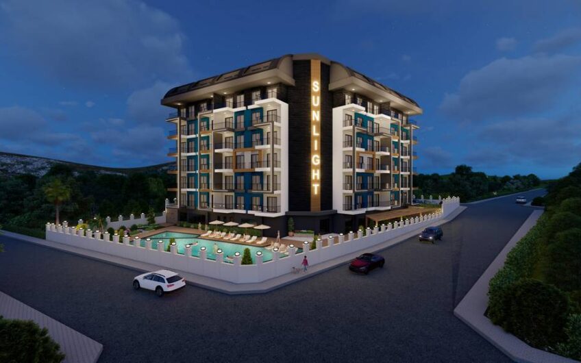 New modern project Sunlight Residence in Gazipaşa