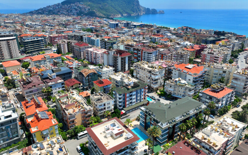 3 room furnished apartment for sale in Alanya center