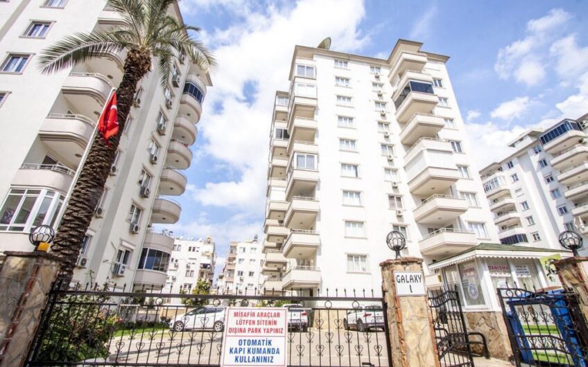 3 room large and spacious apartment for sale in Alanya Cleopatra