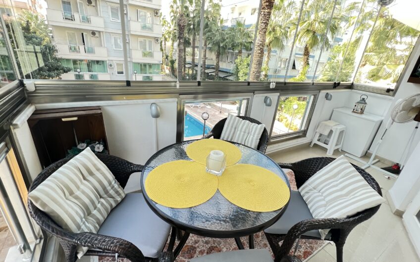 3 room furnished apartment near the sea for sale in Oba