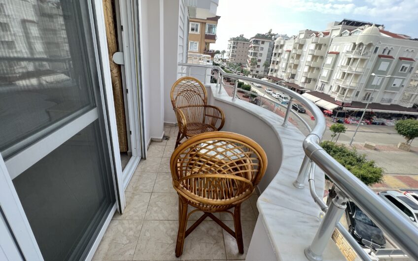 2+1 furnished apartment for sale in Oba