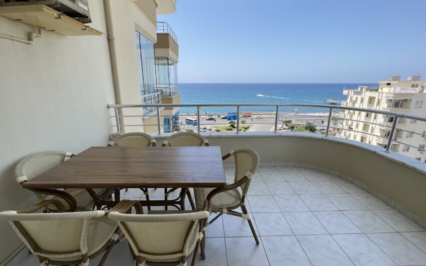 Furnished apartment with sea view in Tosmur