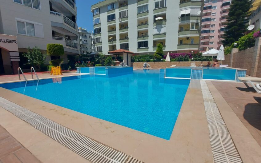 3 room fully furnished apartment with sea view in Mahmutlar