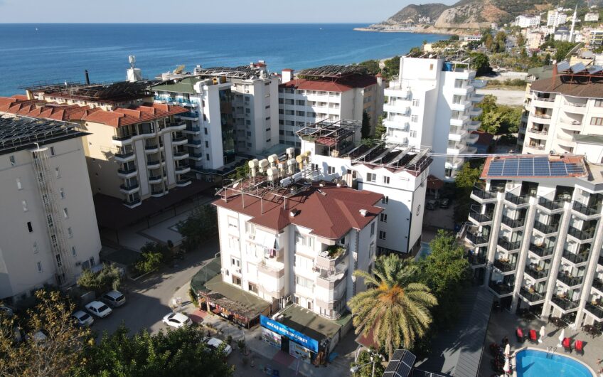 2 room apartment in Alanya Center, 100 meters from the sea