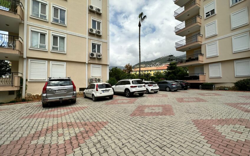 Fully furnished garden floor 1+1 in the center of Alanya