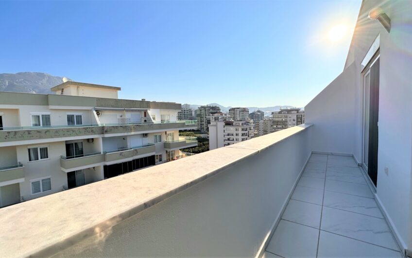 3 room spacious duplex with sea view