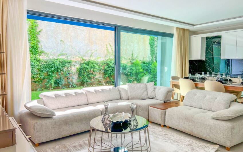 Luxurious and furnished 2+1 garden duplex