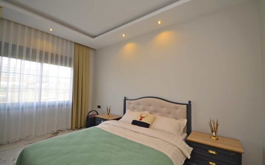 3 rums lyxig möblerad lägenhet med havsutsikt i Kestel