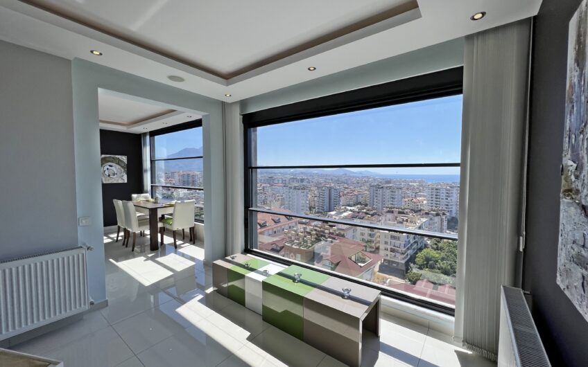 4+1 luxury penthouse for sale in Cikcilli