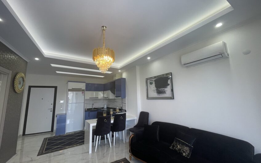 2 room fully furnished apartment for sale in Mahmutlar